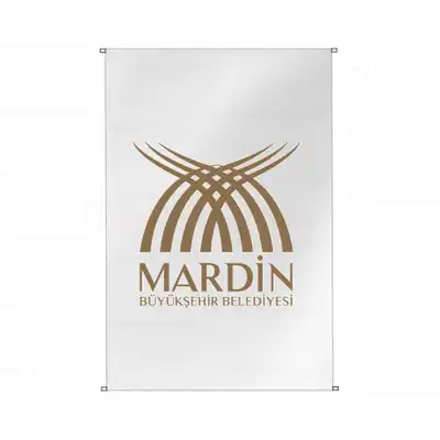 Mardin Büyükşehir Belediyesi Bina Boyu Bayrak