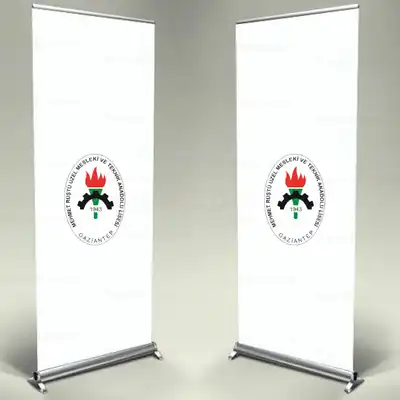 Mehmet Rüştü Uzel Mesleki ve Teknik Anadolu Lisesi Roll Up Banner