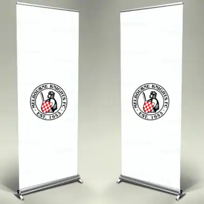 Melbourne Knights Roll Up Banner