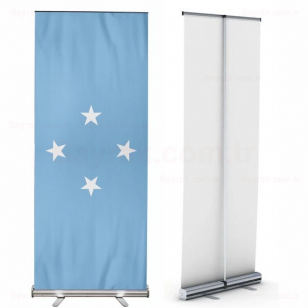 Mikronezya Federal Devletleri Roll Up Banner