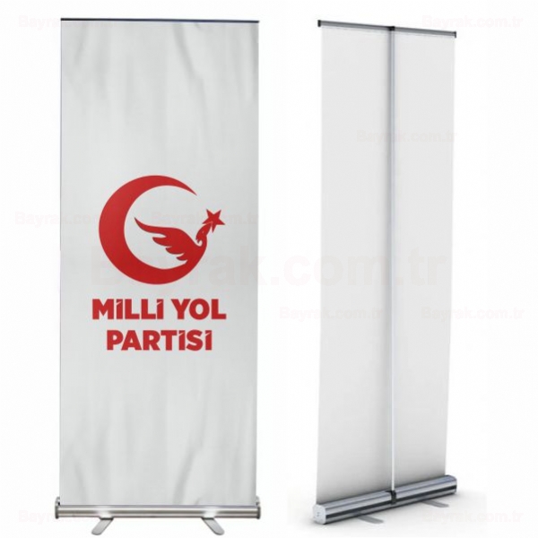 Milli Yol Partisi Roll Up Banner