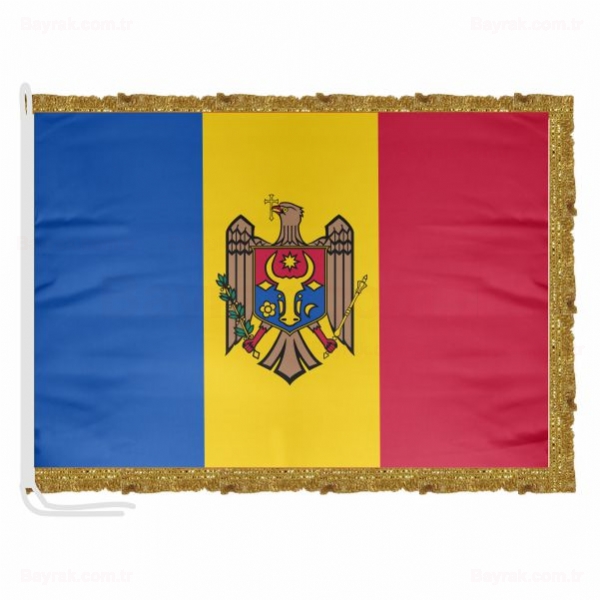 Moldova Saten Makam Bayrak