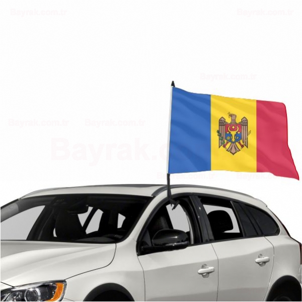 Moldova zel Ara Konvoy Bayrak