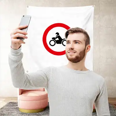 Motosiklet Giremez Arka Plan Selfie ekim Manzaralar