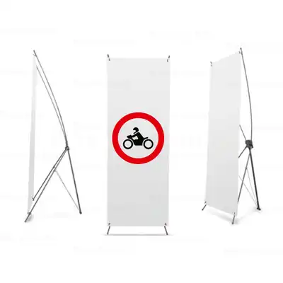 Motosiklet Giremez Dijital Bask X Banner