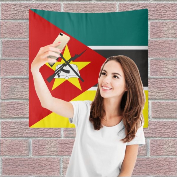 Mozambik Arka Plan Selfie ekim Manzaralar