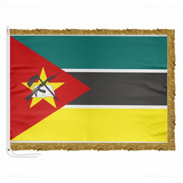 Mozambik Saten Makam Bayrak