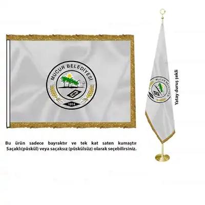 Mucur Belediyesi Saten Makam Bayrağı