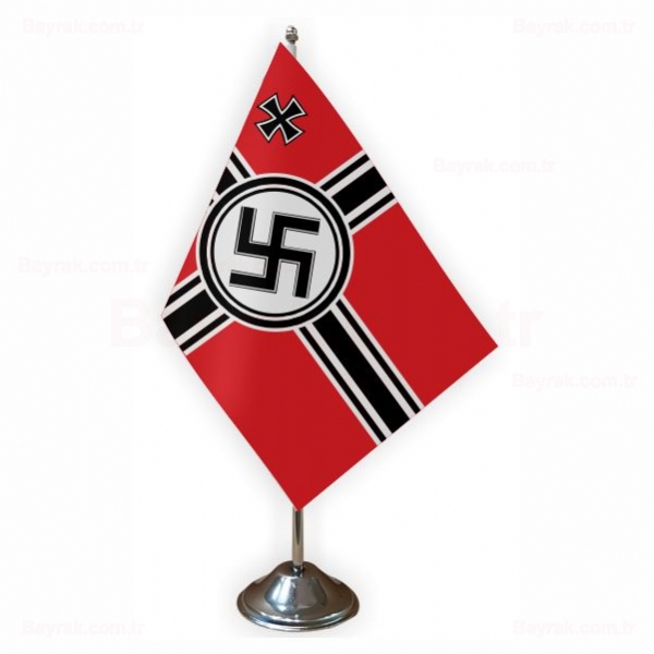 Nazi Almanyas Harp Sanca Tekli Masa Bayrak