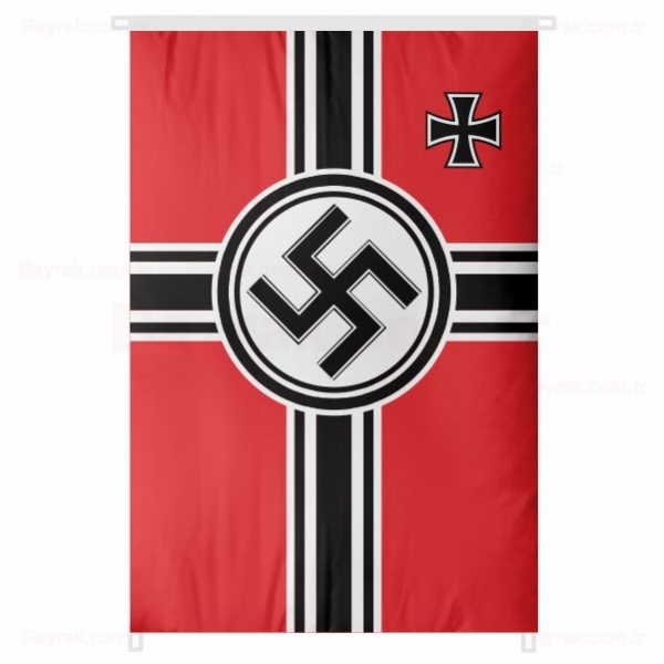 Nazi Almanyas Sava Bina Boyu Bayrak