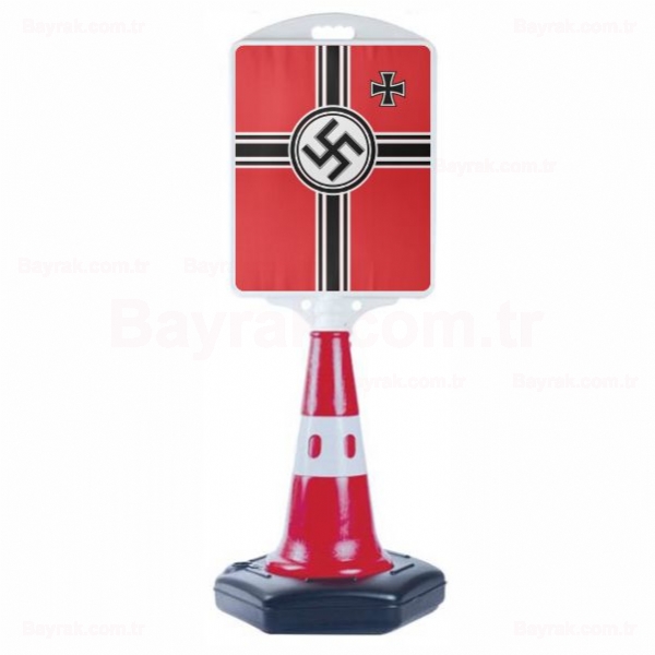 Nazi Almanyas Sava Orta Boy Yol Reklam Dubas