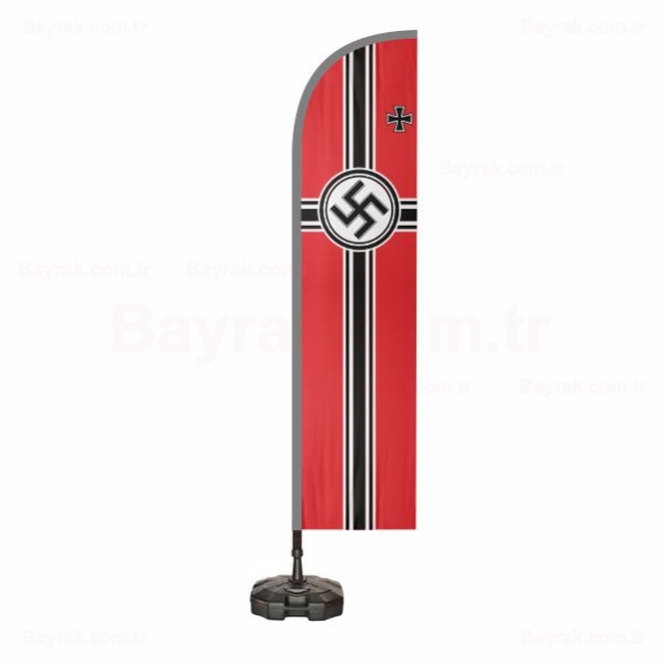 Nazi Almanyas Sava Yelken Bayrak