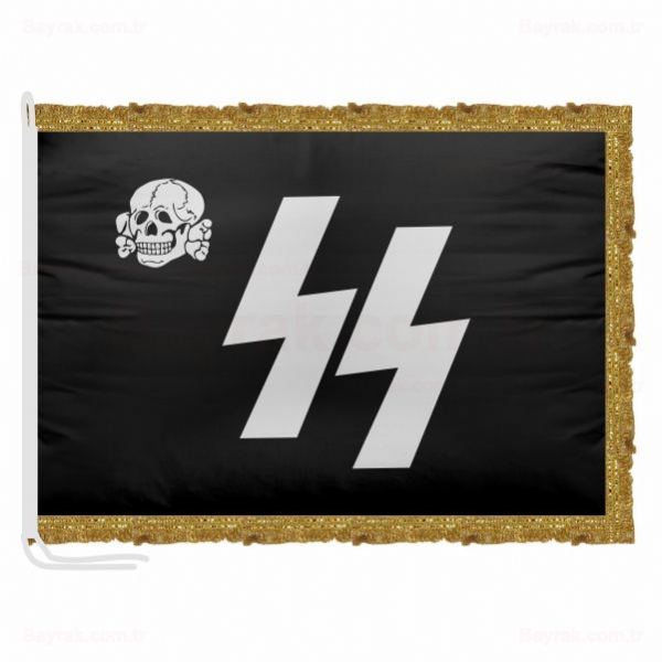 Nazi Waffen Ss Saten Makam Bayrak