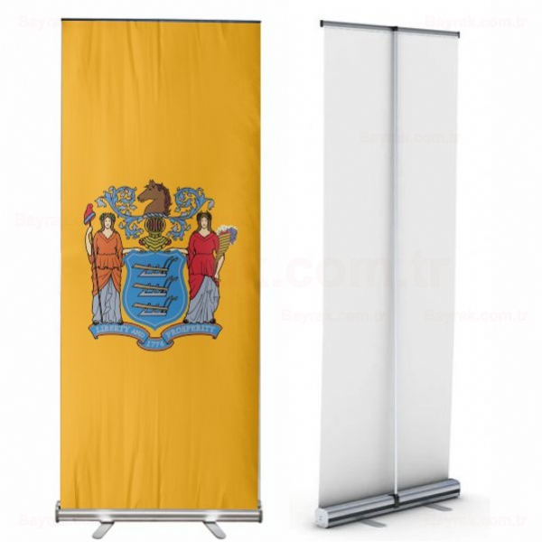 New Jersey Roll Up Banner