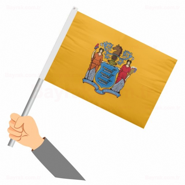 New Jersey Sopalı Bayrak