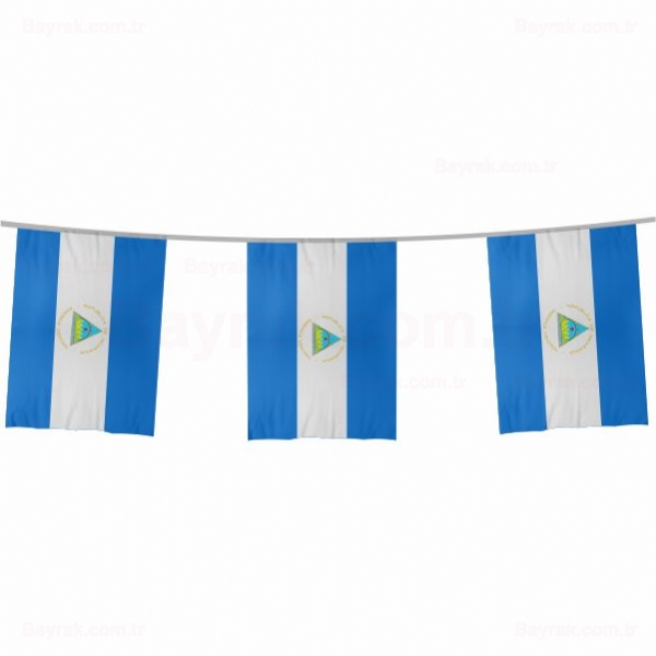 Nikaragua pe Dizili Bayrak