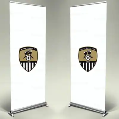 Notts County Roll Up Banner
