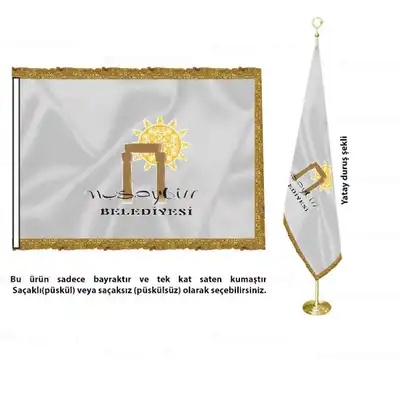 Nusaybin Belediyesi Saten Makam Bayrağı