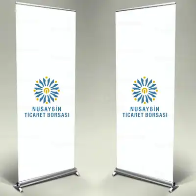 Nusaybin Ticaret Borsas Roll Up Banner