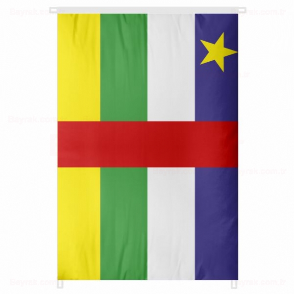 Orta Afrika Cumhuriyeti Bina Boyu Bayrak