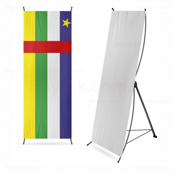 Orta Afrika Cumhuriyeti Dijital Bask X Banner