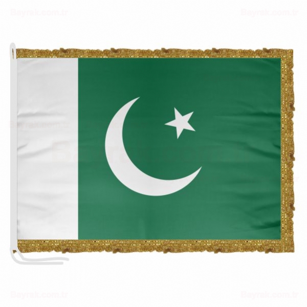 Pakistan Saten Makam Bayrak