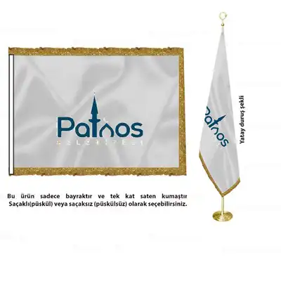 Patnos Belediyesi Saten Makam Bayrağı