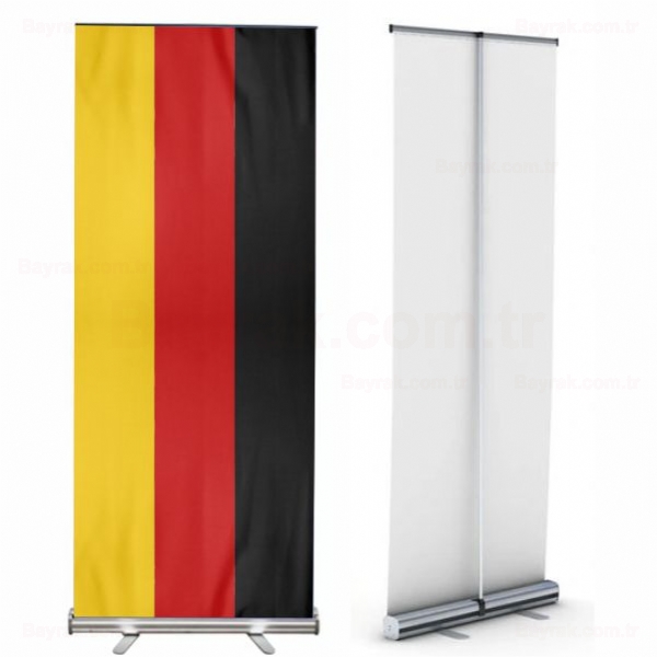 Peoples State Of Reuss Roll Up Banner