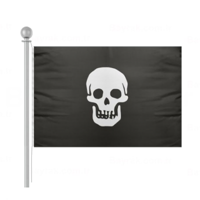 Pirate Deaths Head Bayrak