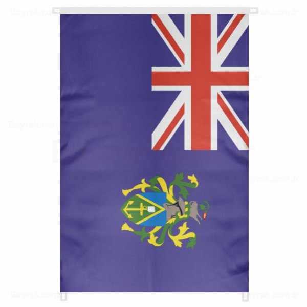 Pitcairn Adaları Bina Boyu Bayrak