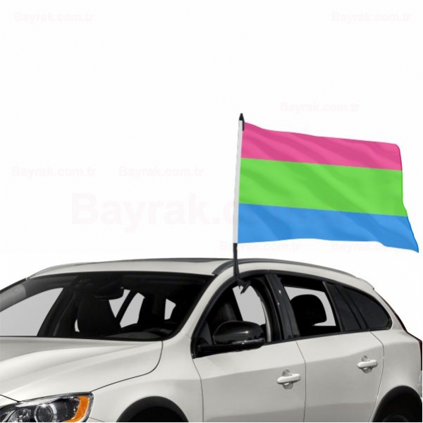 Polysexuality Pride zel Ara Konvoy Bayrak