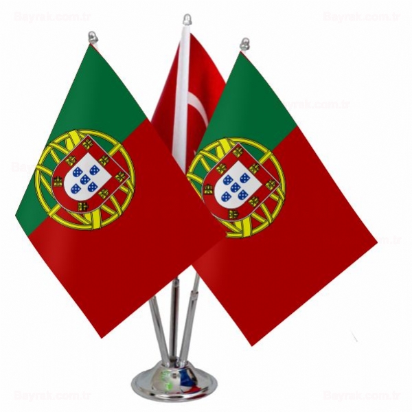 Portekiz 3 l Masa Bayrak