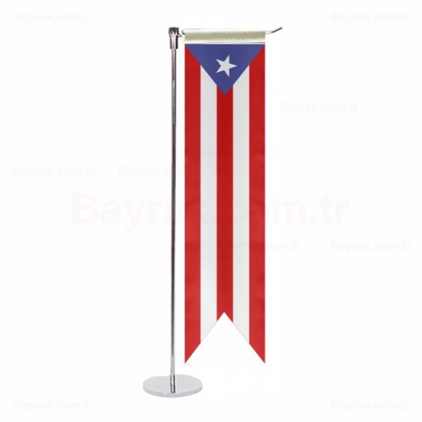 Porto Riko L Masa Bayrak