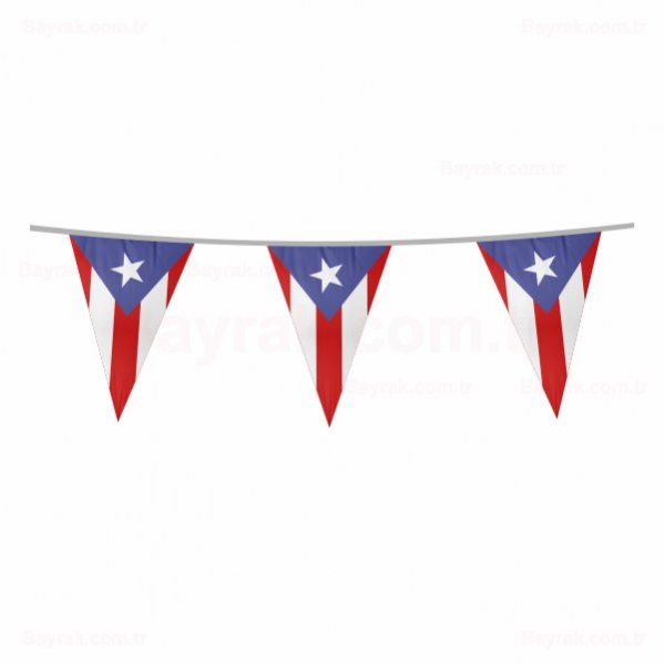Porto Riko Üçgen Bayrak
