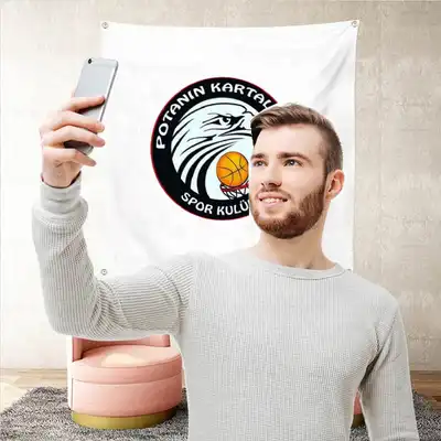 Potann Kartallar Spor Kulb Arka Plan Selfie ekim Manzaralar