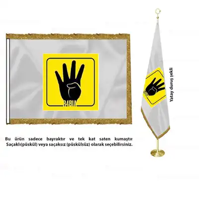 Rabia Saten Makam Bayrağı