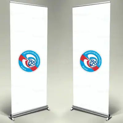 Rc Strasbourg Alsace Roll Up Banner