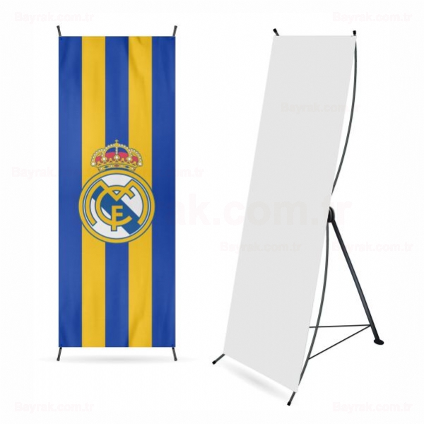 Real Madrid CF Dijital Bask X Banner