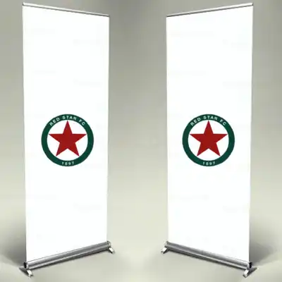 Red Star Fc Roll Up Banner