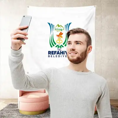 Refahiye belediyesi Arka Plan Selfie ekim Manzaralar