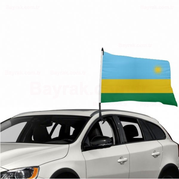 Ruanda Özel Araç Konvoy Bayrak