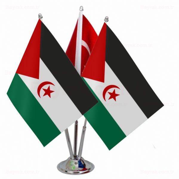 Sahra Demokratik Arap Cumhuriyeti 3 l Masa Bayrak