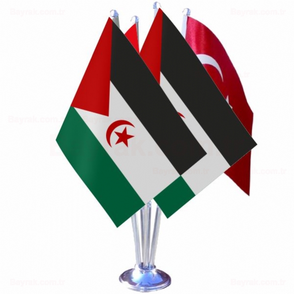Sahra Demokratik Arap Cumhuriyeti 4 l Masa Bayrak
