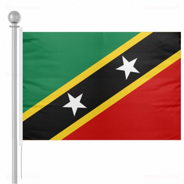Saint Kitts ve Nevis Bayrak Saint Kitts ve Nevis Bayra