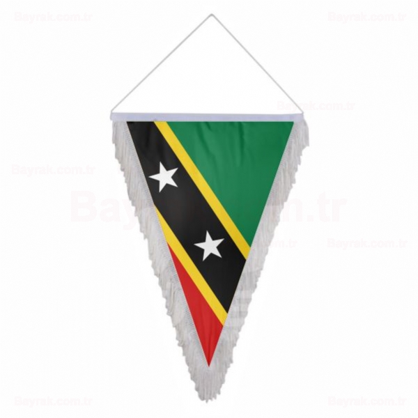 Saint Kitts ve Nevis gen Saakl Bayrak