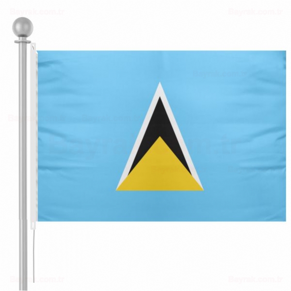 Saint Lucia Bayrak Saint Lucia Bayra
