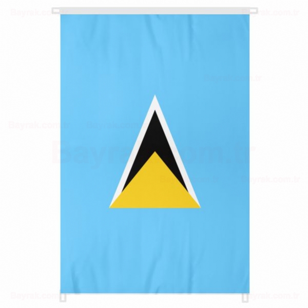 Saint Lucia Bina Boyu Bayrak