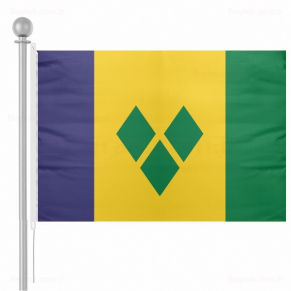 Saint Vincent ve Grenadinler Bayrak Saint Vincent ve Grenadinler Bayra