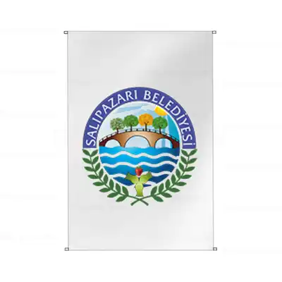 Salpazar Belediyesi Bina Boyu Bayrak