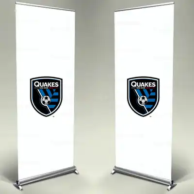 San Jose Earthquakes Roll Up Banner